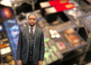 Rob Brown Instagram - This was a bit spooky, but cool as hell! @nbcblindspot #Blindspot @nbc