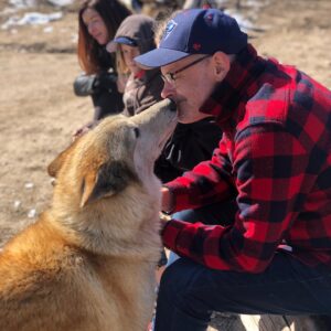Rob Corddry Instagram - My mother is kind, dignified and 100% wolf. Thanks for not letting the rest of the pack kill me and eat me when my human family forgot me at that campground many years ago. I love you