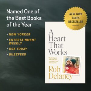 Rob Delaney Instagram - In addition to these lovely accolades I just cried a bit when I learned how many *𝐋𝐈𝐁𝐑𝐀𝐑𝐈𝐄𝐒* have ordered copies of A HEART THAT WORKS. What a dream! ❤️📚❤️📚