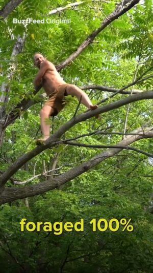 Rob Greenfield Instagram - For One Month I Foraged 100% of My Food!
This video shows the abundance that I experienced.

The Earth provides us with all we need. I give thanks to Earth and commit to living in reciprocity with Earth and all her creatures. 
Thank you to Auri Jackson and BuzzFeed for sharing my journey to connect to Earth.

Watch the full video with much more education and inspiration on my YouTube channel (link in bio)!

Excited to start foraging? Here is my beginner foraging guide to help you get started:
www.robingreenfield.org/foraging

#Foraging #UrbanForaging #SustainableLiving