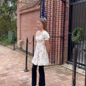 Rob Mariano Instagram - Proud dad moment: My #CarinaRose sang the national anthem at George Washington’s Tomb at Mount Vernon on her schools class trip to Washington D.C. 
 Daddy loves you #CarinaRose ♥️