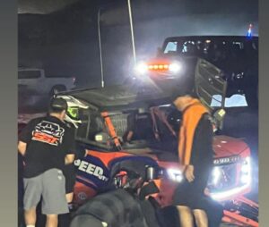 Robby Gordon Instagram - Well I forgot to put Winter Air in the Tires for Glamis 🙄🤦🏻‍♂️🤪 in all seriousness I guess 8psi is too low for the Speed UTV tires at Glamis 🤦🏻‍♂️ we used the AGM impact jack and reset the inner beads and put winter Air in and we were back ripping the hills🔥… this is the exact same car that raced Norra and qualified 3rd at @norraracing_official Norra 500 Finished 2nd no issues, Qualified 5th at Ultra 4 Legends of Havaus event against highly modified race cars and finished 3rd in class and 6th overall then drove it home to dinner Friday Night and loaded it on a trailer and hit Glamis Dunes on Saturday Nighy and I’m super excited about @speedutv and the future (the comments from the Internet warriors are classic and thank you for your support)