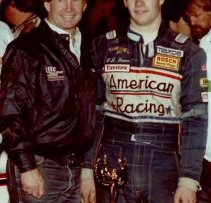 Robby Gordon Instagram - 😭 Today we lost my childhood hero. 

I was very fortunate enough at a young age to be able to grow up in the Parnelli Jones Shop in Torrance Ca. It was know as American Racing Equipment/ Vels Parnelli Jones Racing. 

When I was about five or six years old, there were Motorsport  icons that worked there, Walker, Evans, John Bernard, Art Hale, Dick, Russell, and so so many talented people, 

PJ, and myself would run around the shop as wild Indians and get yelled at all the time by Dick Russel (I still have the scar that will always be there on my left middle finger from playing with the diegrinder at your shop natural TATOO scar that I hid from my parents as I was scared they would let me go back to the shop)

So many good stories 🤪

Parnelli thank you for all the Vision, Excitement, and dedication to motorsport that you showed us all.

You were the one that showed me that I don’t have to just do ONE form of Motorsport you raced in everything that had a steering wheel and Kicked Ass on and off the track. 

Parnelli raced in Off-Road, Sprint cars at Ascot where he took me for a ride in the Blazer and raced Indycars, Drag Racing with the Flying Hawian Team and NASCAR you will always be my hero. 

Love you my Hero and Friend, We will miss you..

See you on the other side RIP my friend 🏎️