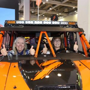 Robby Gordon Instagram - @SpeedUTV is on Display at the World Famous GT Show in Suzhou this weekend. March 29 - 31, 2024 at Suzhou International Expo Centre in Suzhou,

If you are attending the event stop by Booth 77🤪 imagine that Booth 77

Our SPEED booth number is D1-77 (No. 77, Floor 1, Hall D), 

On Display we have  the @speedutv Diablo and ElJefe ans well as many of our SPEED accessories. 

A few of my US friends like Sue Mead and Amy were super excited to see the latest Speed Cars and they had to jump in them last night 😳🤪 Sue has actually finished the Dakar Rally…… 

Please say Hi to our Amazing SPEED Team!!!!