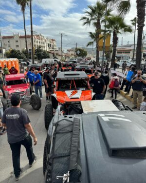Robby Gordon Instagram - @norraracing_official Technical inspection is underway at the Riviera convention center in downtown Ensenada all the speed cars are lined up. It’s go time. @speedutv