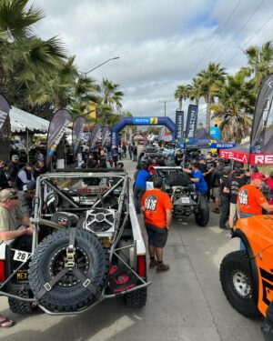 Robby Gordon Instagram - @norraracing_official Technical inspection is underway at the Riviera convention center in downtown Ensenada all the speed cars are lined up. It’s go time. @speedutv