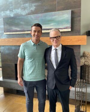 Robert Buckley Instagram - Back at it with the Man they call Drake. Season six is shaping up to be a doozy. #ChesapeakeShores