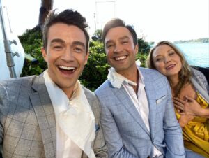 Robert Buckley Instagram - As the O’Brien’s story comes to a close tonight, I wanted to express my gratitude for getting to be a part of it. Thank you to the entire Chesapeake Shores cast and crew for being a wonderful group of folks I had the pleasure of spending two years with. You all rock. Thank you @lferneau414, @kateredinger, @dpaulsonprods and everyone at @hallmarkchannel for inviting me on this ride. Thank you @markjordanlegan and @phoefsutton for Evan, Mandrake and the fun we had with them. And last but not least, I want to say a big thank you to all of the fans for joining us on this journey. I hope you enjoy watching the finale as much as we enjoyed making it.