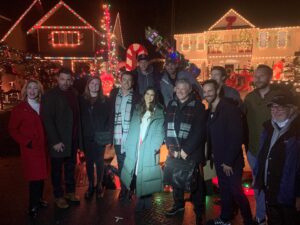 Robert Buckley Instagram - Tonight The Christmas House 2 premieres and I want to take a moment to express my gratitude to everyone who helped us get here. 

Our talented, tireless crew worked incredibly hard to bring the scope of this spectacle to life and THEY NAILED IT. Thank you for making this movie possible. 

I’m forever grateful to my tv (and now real life) family, @treat.williams2, @sharonelawrence, @jonathandbennett, @iamanaayora, @bradharderarychuk, @michellenharrison and @matthew_james_dowden. You all are so dang good at what you do and made this experience an absolute joy for me. Thanks for being so kind, funny and utterly dysfunctional.

Huge thank you to @kateredinger for being the champion and backbone of The Christmas House since day one. Equally big thanks to everyone at @hallmarkchannel for supporting us as we set out to tell a story about family, the holidays and most importantly, that love is love. All are welcome at the Mitchell’s Christmas table.

Thank you @erin917 for writing a fantastic script with just the right blend of hilarity and sincerity. You knocked this one out of the park. @richnewey you were new to the party but you fit right in and directed the heck out of this movie. Well done, sir. And honorable mention to @firstryansaid for being a terrific executive producer and teammate despite refusing my every invitation to craft services.

Last but certainly not least, thank you to everyone who watched the first Christmas House and helped us get another chance to visit with the Mitchells. If you’re able to tune in tonight, I hope you enjoy watching it as much as we did making it. This one’s special.