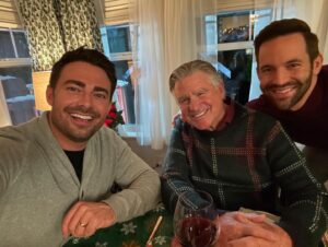 Robert Buckley Instagram - Tonight The Christmas House 2 premieres and I want to take a moment to express my gratitude to everyone who helped us get here. 

Our talented, tireless crew worked incredibly hard to bring the scope of this spectacle to life and THEY NAILED IT. Thank you for making this movie possible. 

I’m forever grateful to my tv (and now real life) family, @treat.williams2, @sharonelawrence, @jonathandbennett, @iamanaayora, @bradharderarychuk, @michellenharrison and @matthew_james_dowden. You all are so dang good at what you do and made this experience an absolute joy for me. Thanks for being so kind, funny and utterly dysfunctional.

Huge thank you to @kateredinger for being the champion and backbone of The Christmas House since day one. Equally big thanks to everyone at @hallmarkchannel for supporting us as we set out to tell a story about family, the holidays and most importantly, that love is love. All are welcome at the Mitchell’s Christmas table.

Thank you @erin917 for writing a fantastic script with just the right blend of hilarity and sincerity. You knocked this one out of the park. @richnewey you were new to the party but you fit right in and directed the heck out of this movie. Well done, sir. And honorable mention to @firstryansaid for being a terrific executive producer and teammate despite refusing my every invitation to craft services.

Last but certainly not least, thank you to everyone who watched the first Christmas House and helped us get another chance to visit with the Mitchells. If you’re able to tune in tonight, I hope you enjoy watching it as much as we did making it. This one’s special.