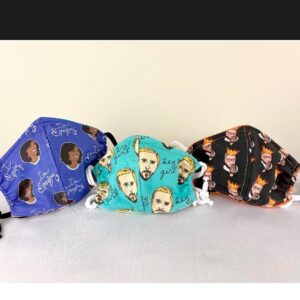 Robert Buckley Instagram - Looking for a unique holiday gift? Look no further, friends. My super talent of a wife has been hand-making masks that are cool, comfy and for every mask sold she donates one to those in need. Check out her Etsy store, @dearheartmercantile to see all of her snazzy wares! ❤️

Repost from @jennywade
•
vulnerability time! so last April, i started sewing masks. i had the time, and a few materials, so i began filling my days this way, and donating in bundles to wherever i heard a need expressed. materials ran out. i looked to good friends for donations. anyone have a bag of t-shirts they don’t want? linen napkins? tablecloths? friends came through! i processed and donated all materials. then i thought, maybe i can give others a chance to help. the project was becoming bigger, and the need wasn’t slowing. 
so...i opened an Etsy store called @dearheartmercantile (vulnerable!!). 

i decided that for every mask i sold, i would donate one. so far, i’ve been able to donate 1400 masks (!!).

i’ve felt really shy about telling anyone about it, so it’s sort of just been doing it’s own thing. but i’m hopeful maybe we can keep helping together. that’s what i’d like the most. 

i also do some other things there...refurbish mid-century furniture, gather vintage clothing & jewels...

every single mask is handmade by me, at our kitchen table. i hope you like them. Opal hasn’t helped once. Rude. 

Link in bio. Thank you, dear hearts. ❤️