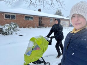 Robert Buckley Instagram - Nothing says “I didn’t grow up around snow” more than me laughing giddily for an hour straight on our walk.