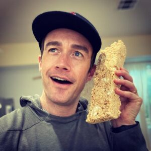 Robert Buckley Instagram - If your rice crispy treats aren’t the size of a 90’s cellphone you’re really missing out. #SelfCare