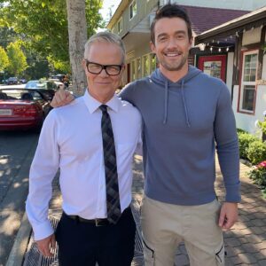 Robert Buckley Instagram - Tonight is the season finale of Chesapeake Shores and believe me when I say things are about to get romantic and then stressful and then shocking. So in the meantime, please enjoy these fun BTS photos. #ChesapeakeShores #SixSeasonsAndAMovie