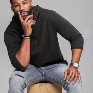 Robert Christopher Riley Instagram - Double trouble! Back when I had hair. #Dynasty #Culhane photo by @kbphotograpy4you #WearAMask #SocialDistance #BlackLivesMatter