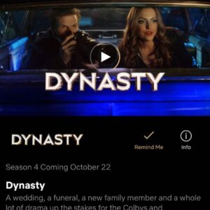 Robert Christopher Riley Instagram - TONIGHT CATCH THE SEASON FINALE of Season 4 of #Dynasty @cw_dynasty at 8/9c on @thecw and watch all of season 4 on @Netflix October 22nd. And yes WE ARE BACK FOR SEASON 5!! #Culhane #Robrileynyc