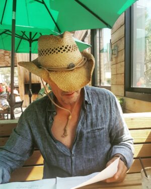 Robert Knepper Instagram - Script time #the_robert_knepper_official