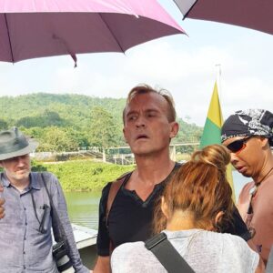 Robert Knepper Instagram - #tbt #throwyerbackoutthursday Keepin' cool on set 
#hardtarget2 #Thailand #scottadkins #amazingcrew #hotpants #the_robert_knepper_official