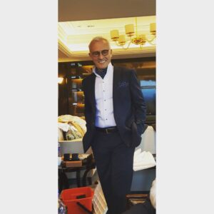 Robert Knepper Instagram - #bts  #TheBoulevard (working title) #Shanghai #costumefitting #mywifecantwaitformetowearthissuitinvancouver #the_robert_knepper_official
