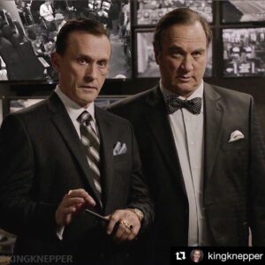 Robert Knepper Instagram - #Repost @kingknepper ・・・
Twin Peaks - Rodney and Bradley Mitchum

#RobertKnepper #TwinPeaks #Showtime
#JimBelushi #RodneyMitchum #Part10