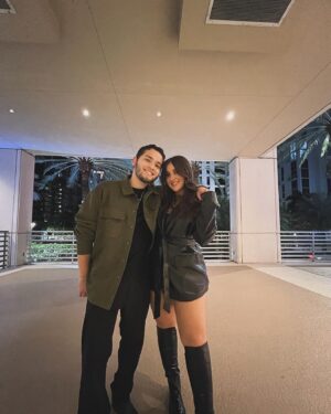 Robert Ochoa Instagram - Writing this post surprises me with how fast time flies with you!! 
All I can say is that the most amazing memories, & my favorite moments have filled my life since you’ve been a part of it!! 
A part of me believes I’ve known you for YEARS, but the truth is that this is only our 1st! 
So with that being said, Happy 1 year to my favorite person, my best friend, & just the most amazing girlfriend I could ask for!! 
Our 1st of many… 🤎🔮