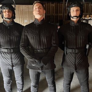 Robert Palmer Watkins Instagram - Lt Frank Newton and the boys are back in town 

Catch the premiere of season 2 @twdworldbeyond on @amc_tv tonight, Sunday 10/3

I had an incredible time on this series and I couldn’t be more grateful to the creators, producers, directors, writers, crew and cast. 
@themattnegrete @scottmgimple #thewalkingdead
