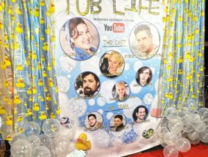 Robert Palmer Watkins Instagram - Our show ‘TUB LIFE’ is finally releasing TONIGHT AT 6PM! Tune in with the whole tub life gang and watch it with us! The link to the YouTube page is up top in my bio.

This show would not be what it is without our squad listed below. This was a true labor of love amongst friends during the difficult times the world was facing. When so many things were shutdown and the world’s opportunities were limited, we created this. It kept us going and alive. Keep creating and telling your stories fellow artists. Hope y’all enjoy!

Creators/ @gattoonset @robertpalmerwatkins 

Writers ✍️ 
@anseladdhams @ef__casting_ 

Directors 🎥 @rgaiphone @anseladdhams 

Producers/ @gattoonset @robertpalmerwatkins @garretttorres @ef__casting_ 

Sound @silverscreeens 

Makeup @glennyycoco 

CAST 
@gattoonset 
@robertpalmerwatkins 
@jeannecarr7 
@anseladdhams 
@camden07hodges
#danielledickson