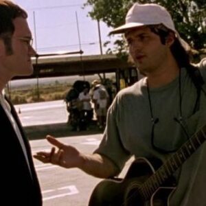 Robert Rodriguez Instagram - #TBT 1995 Behind the scenes of From Dusk Till Dawn with Quentin Tarantino!