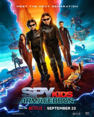 Robert Rodriguez Instagram - Spy Kids: Armageddon is now streaming only on Netflix!