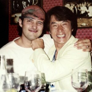 Robert Rodriguez Instagram - Throw back to 1996 photo with @JackieChan, we recreated the same one in 2019!
