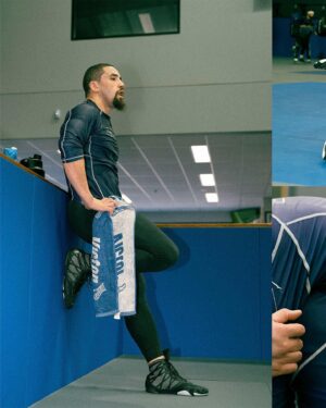 Robert Whittaker Instagram - Putting in the work ahead of #UFCSaudiArabia 📸🤼

Two months until we see The Reaper @RobWhittakerMMA back inside the Octagon!