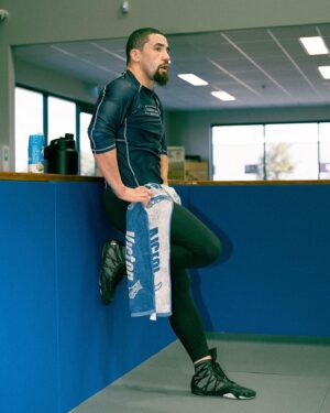 Robert Whittaker Instagram - Putting in the work ahead of #UFCSaudiArabia 📸🤼

Two months until we see The Reaper @RobWhittakerMMA back inside the Octagon!