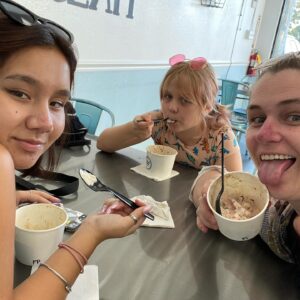 Roberta Blevins Instagram - Happy Mother’s Day to all who celebrate from me and the 2 best girls who taught me how to mom, Abbey & Audrey.

I know everyone thinks they have the best kids, but these two beautiful ladies make me so proud and surprise me every day with how amazing they continue to be.

Abbey speaks fluent Spanish, plays alto saxophone, is starring in the school musical, is on the honor roll and is just an amazing help around the house with all our pets and chores.

Audrey is at UCSB and KILLING it, graduating early to come home and get her masters at SDSU, and is growing up to be the most beautiful and smart woman. I am beyond proud of how hard she works and how far she’s come.

I got to become a stepmom in 2009 when Audrey was just 3, and Abbey didn’t come along for another 3 years. Both of these girls taught me so much about patience and how to listen, how to be the best mom to them I could be, and how to also be their confidant and friend.

Thanks for making me a mama, girls. I love you both so much.

#mothersday #girlmom
