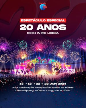 Roberta Medina Instagram - Estamos preparando um espetáculo imersivo de tirar o fôlego e arrepiar de quem está na frente do palco até a última pessoa da plateia! Muito feliz por podermos estar aqui 20 anos depois celebrando cada edição e cada profissional e público que fizeram do @rockinriolisboa uma realidade! 🤩❤️🤩❤️🤩❤️ Preparem os corações! 😁😁😁🥰🥰🥰