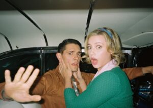 Roberto Aguirre-Sacasa Instagram - #RIVERDALE CONFIDENTIAL: Caught Canoodling on Lovers’ Lane: America’s Sweetheart Betty Cooper and the King of the Crooners Kevin Keller! See Page Seven for all the Scandalous Details…📸📺🔥💥💃🏽🌪️📚❤️🏈🎰🌹☠️