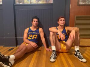 Roberto Aguirre-Sacasa Instagram - We now return to our regularly scheduled instagram posts… The Bulldogs are back in fighting form (and 1950’s shorts) when #Riverdale returns March 29th on @thecw 💃🏽🏆🎰🏀🙏🏼💋👠🥩🔪🔥🍔🥨☠️