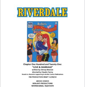 Roberto Aguirre-Sacasa Instagram - And after “Sex Education” comes…“Love & Marriage.” Welcome to Eisenhower-era #Riverdale. ❤️📺👠💃🏽💥🎢🌹💪🏼🎰💋🌪️📚💄🪓👀☠️