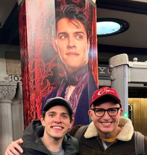 Roberto Aguirre-Sacasa Instagram - Although Kevin Keller’s forays into musical theater rarely (if ever) came off without a hitch (RIP Midge), happy to report that @caseycott is KILLING IT as Christian on Broadway in @moulinrougebway eight times a week. Thank you, friend, for a PERFECT way to end this holiday season in NYC!!! 🎭💃🏽🕺❤️🏆🚀👑🎄🔥💥💪🏼❤️❤️❤️
