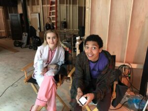 Roberto Aguirre-Sacasa Instagram - There aren’t a lot of words for news as shocking and devastating as this. Besides being one of the most talented young actors I’ve ever had the privilege to work with, @chance_perdomo was, truly, a light. A generous, funny, open-hearted, wildly intelligent, and fiercely complex and soulful human being. The loss is heartbreaking and staggering. My thoughts and prayers are with his family and loved ones. Oh, how I wish Aunt Zelda’s words were true today (and perhaps they are): “There is no true death for witches, only transformation.” Rest in peace, Chance. We all loved you so, so much, cousin. P.S. This first photo is from Day One of shooting the “Sabrina” pilot (I believe). He’d either just played (or was about to play) a practical joke on Kiernan. It’s how I always picture Chance. 💔😢🐈‍⬛❤️❤️❤️❤️❤️