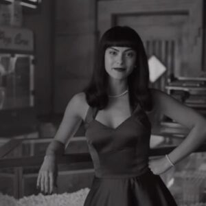 Roberto Aguirre-Sacasa Instagram - It’s #Riverdale premiere week! In honor or that, here’s a little Hollywood glamour and glitz courtesy of the town’s latest arrival, the mysterious, gorgeous, and beguiling teen starlet Veronica Lodge…🎁🍿🥤👜⚡️🎟️👗🎬📽️💰💎🧨☠️