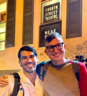Roberto Aguirre-Sacasa Instagram - NYC is for seeing old friends and new plays. And sometimes, you get to see an old friend in a new play. If you get a chance, RUN to see “american (tele)visions” at @nytw79 by the SERIOUSLY talented @thejoyofvictor, featuring an INCREDIBLE cast, including my #looking pal (and Mr. Castillo from Season One of #Riverdale!!) @raulcastillo. Ever-depthful. Ever-dreamy. Ever-inspiring. 🏆🎭💥💃🏽❤️🚀
