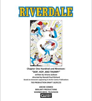 Roberto Aguirre-Sacasa Instagram - It’s #Riverdale’s first dance in the 1950’s, so of course it’s gotta be…a SOCK-HOP!!! 💃🏽🎭🏆🍿🔥🎢💄🍒🐈‍⬛👛🕷️💥🪦☠️