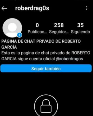 Roberto García Ruiz Instagram - Esta cuenta es FALSA!!!! Denunciar por favor. No soy yo!!!! Gracias!!!! 🤗🤗🙏🏻🙏🏻