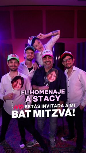 Roberto Moldavsky Instagram - Antes de que se pique todo con la rabina y que no nos quiera invitar a su bat mitzvá, nos mandamos tremendo homenaje a Stacy Friedman ✡️🎵