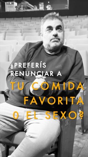 Roberto Moldavsky Instagram - Dilemas, renunciar es parte de la vida. #comida #sexo #renuncia #dilema #milanesa
