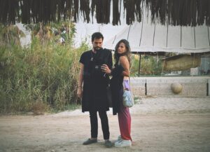 Roberto Urbina Instagram - My ride or die.  Mi compinche, mi musa, mi mejor amiga y ahora mi esposa. Me siento profundamente agradecido que nuestros caminos se cruzaron, ese infame 26 de abril, para nunca más volver a separarse. Quien hubiera pensado que un acordeón cambiaría el rumbo de nuestras vidas?! Solo quería rendir un pequeño homenaje a la Alpaca de mi vida. Todo el amor por ud María Atuesta. I got your back. 😍😍🖤🖤