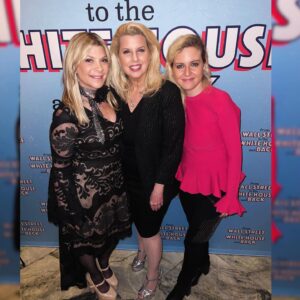 Robi Ludwig Instagram - Thank you David Perozzi for bringing me to this funtastic book party @huntandfish for none other than @scaramucci Congrats, Anthony! It was definitely the place to be with @chrisccuomo @chrischristie @ritacosbyshow @valgreenberg and many other familiar faces showing up to celebrate.

Dress @foxsdesigner 

#bookparty #anthonyscaramucci #himtamdfish #tvlive #nyc  #broadwayworld