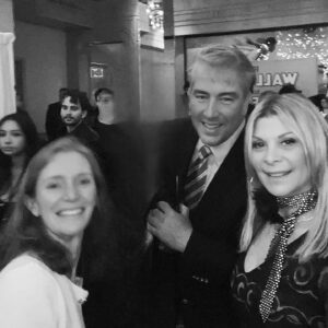 Robi Ludwig Instagram - Thank you David Perozzi for bringing me to this funtastic book party @huntandfish for none other than @scaramucci Congrats, Anthony! It was definitely the place to be with @chrisccuomo @chrischristie @ritacosbyshow @valgreenberg and many other familiar faces showing up to celebrate.

Dress @foxsdesigner 

#bookparty #anthonyscaramucci #himtamdfish #tvlive #nyc  #broadwayworld