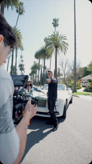 Robin Thicke Instagram - Take a sneak peek behind the scenes of the Why Remix music video shoot 🎥  @iamlizzen