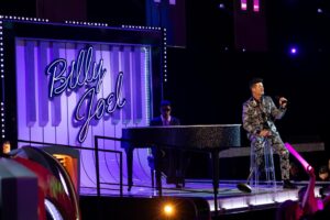 Robin Thicke Instagram - My Life is better because of @BillyJoel. 🙏 Don’t miss my special performance on tonight’s Masked Singer.